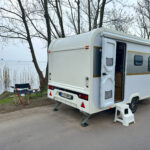 What are the typical dimensions of travel trailers?