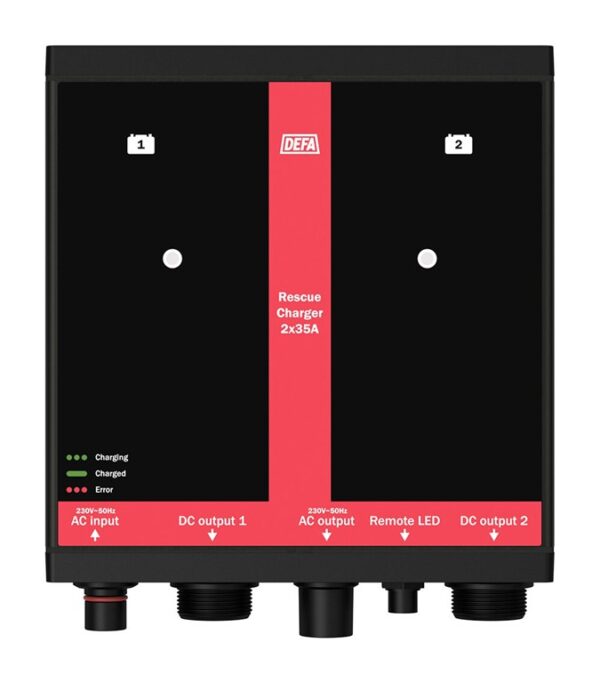 DEFA RescueCharger 2x35A