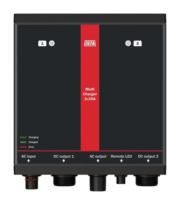 DEFA MultiCharger 2x35A