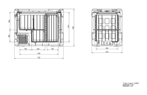 Cooler C96 Dual Zone - Görsel 2