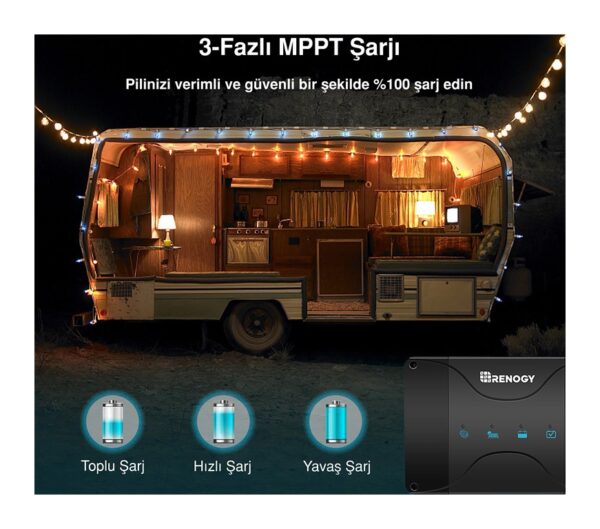 Akü Şarj Cihazı MPPT (50A) - Görsel 4