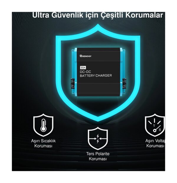 Akü Şarj Cihazı (20A) - Görsel 4