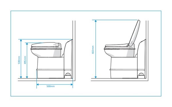 Kasetli Tuvalet C200 - CS - Görsel 2