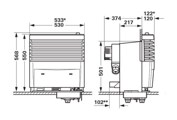 S5004 Gazlı Karavan Isıtıcı - Görsel 2